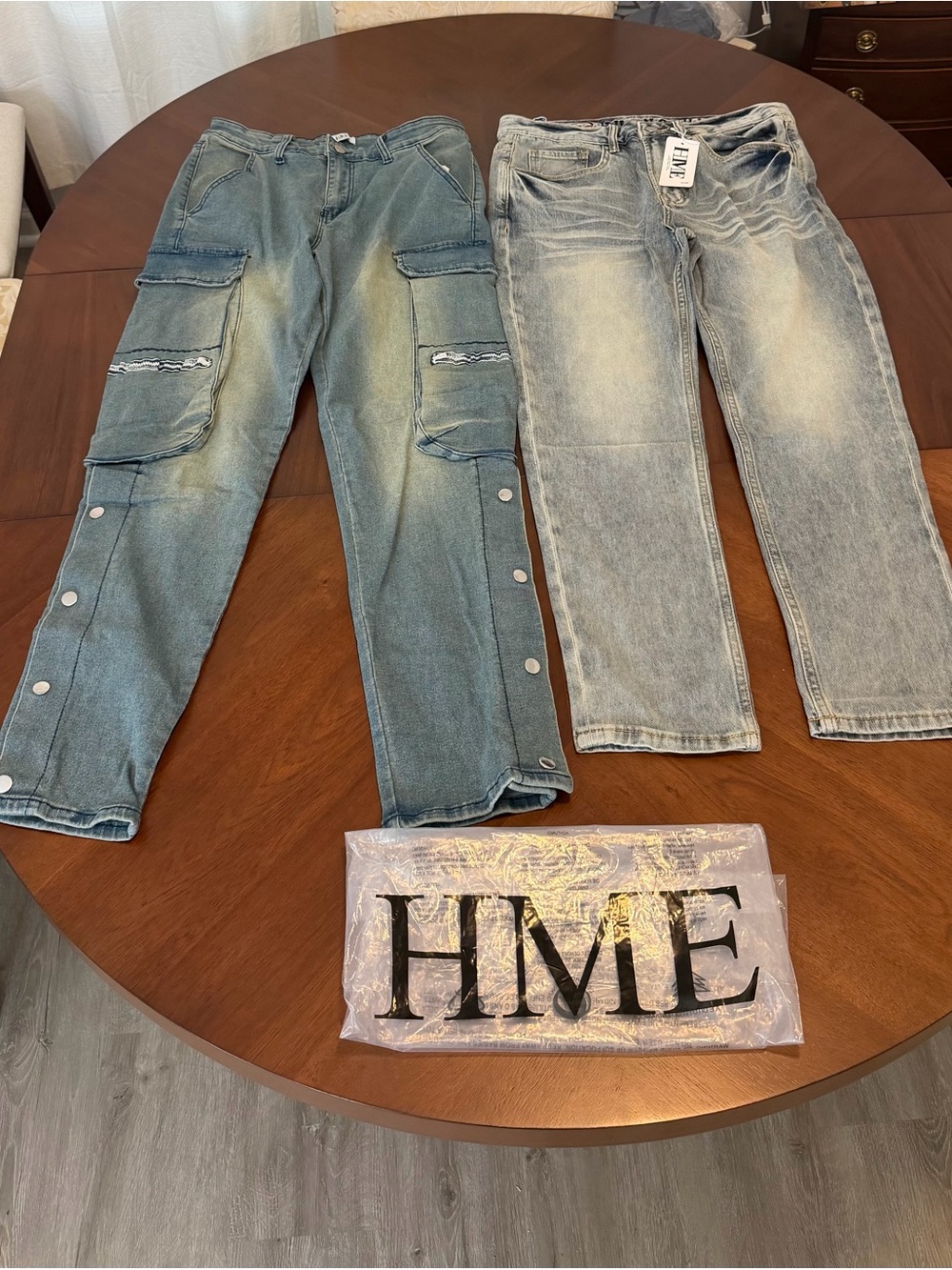 2 Pairs HME Men’s Jeans – Size 32 – NEW WITH TAGS